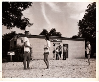The TeenSpot at the Annandale Swim and Tennis Club was supposed to be the first step in construction of the much desired Annandale Community Center.  Photo is from the ACC photographic archive with all rights of use reserved.